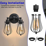 Maxbell E26 Light Socket Collar Rings Accs Lamp Shade Collar Rings for Hotel Bedroom 6pcs