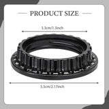 Maxbell E26 Light Socket Collar Rings Accs Lamp Shade Collar Rings for Hotel Bedroom 6pcs