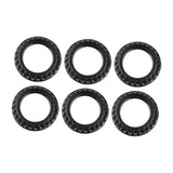 Maxbell E26 Light Socket Collar Rings Accs Lamp Shade Collar Rings for Hotel Bedroom 6pcs