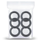 Maxbell E26 Light Socket Collar Rings Accs Lamp Shade Collar Rings for Hotel Bedroom 6pcs