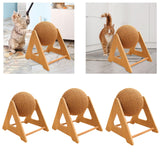 Maxbell Cat Scratcher Toy Versatile Scratching Ball for Home Indoor Cats Living Room Small