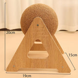 Maxbell Cat Scratcher Toy Versatile Scratching Ball for Home Indoor Cats Living Room Small