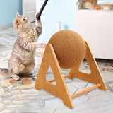 Maxbell Cat Scratcher Toy Versatile Scratching Ball for Home Indoor Cats Living Room Large