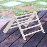 Maxbell Chicken Perch Stand Gym Outdoor Training Cock Parrot Enrichment Roosting Bar