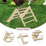 Maxbell Chicken Perch Stand Gym Outdoor Training Cock Parrot Enrichment Roosting Bar