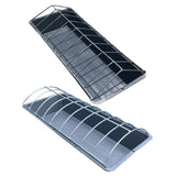 Maxbell Pigeon Feeder 18 Slot Pet Bowls Thick Chicken Feeder for Farm Balcony Quails Straight