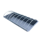 Maxbell Pigeon Feeder 18 Slot Pet Bowls Thick Chicken Feeder for Farm Balcony Quails Bent
