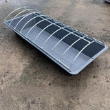 Maxbell Pigeon Feeder 18 Slot Pet Bowls Thick Chicken Feeder for Farm Balcony Quails Bent