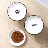 Maxbell Elevated Cat Bowl Stand Only Iron Round Raised Dog Food and Water Bowl Stand