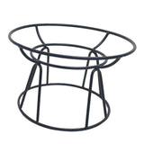 Maxbell Elevated Cat Bowl Stand Only Iron Round Raised Dog Food and Water Bowl Stand