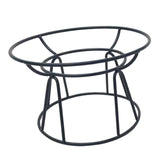 Maxbell Elevated Cat Bowl Stand Only Iron Round Raised Dog Food and Water Bowl Stand