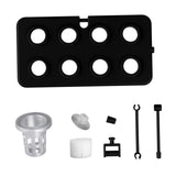Maxbell Aquarium Hydroponic Floating Plant Holder Multifunctional Aquatic Plant Tray