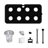 Maxbell Aquarium Hydroponic Floating Plant Holder Multifunctional Aquatic Plant Tray