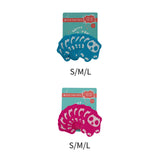 Maxbell 8Pcs Dog Paw Protector Pads Dog Feet Stickers with Strong Traction Anti Slip Blue S