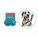 Maxbell 8Pcs Dog Paw Protector Pads Dog Feet Stickers with Strong Traction Anti Slip Blue S