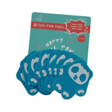 Maxbell 8Pcs Dog Paw Protector Pads Dog Feet Stickers with Strong Traction Anti Slip Blue S