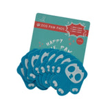Maxbell 8Pcs Dog Paw Protector Pads Dog Feet Stickers with Strong Traction Anti Slip Blue S