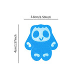 Maxbell 8Pcs Dog Paw Protector Pads Dog Feet Stickers with Strong Traction Anti Slip Blue M