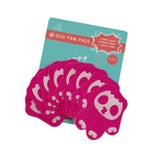 Maxbell 8Pcs Dog Paw Protector Pads Dog Feet Stickers with Strong Traction Anti Slip Pink S