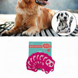 Maxbell 8Pcs Dog Paw Protector Pads Dog Feet Stickers with Strong Traction Anti Slip Pink S