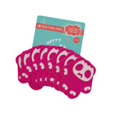 Maxbell 8Pcs Dog Paw Protector Pads Dog Feet Stickers with Strong Traction Anti Slip Pink M