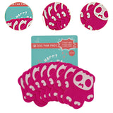 Maxbell 8Pcs Dog Paw Protector Pads Dog Feet Stickers with Strong Traction Anti Slip Pink M