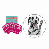 Maxbell 8Pcs Dog Paw Protector Pads Dog Feet Stickers with Strong Traction Anti Slip Pink M