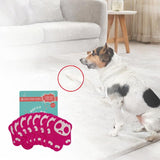 Maxbell 8Pcs Dog Paw Protector Pads Dog Feet Stickers with Strong Traction Anti Slip Pink M