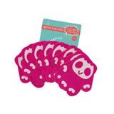 Maxbell 8Pcs Dog Paw Protector Pads Dog Feet Stickers with Strong Traction Anti Slip Pink L