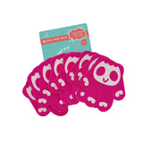 Maxbell 8Pcs Dog Paw Protector Pads Dog Feet Stickers with Strong Traction Anti Slip Pink L