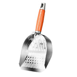 Maxbell Cat Litter Scooper Lightweight Stainless Steel Sturdy Pet Sand Waste Scooper