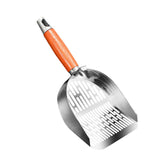 Maxbell Cat Litter Scooper Lightweight Stainless Steel Sturdy Pet Sand Waste Scooper
