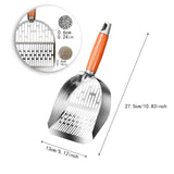 Maxbell Cat Litter Scooper Lightweight Stainless Steel Sturdy Pet Sand Waste Scooper