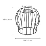 Maxbell Iron Lamp Shade Simple Easy Installation Lampshade for Cafe Home Living Room