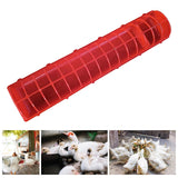 Maxbell Poultry Feeding Tray Reliable Sturdy Pigeon Feeder for Chick Pigeons Budgies 95x21.5x15.6cm With water box