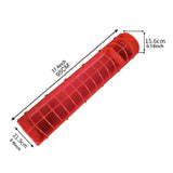 Maxbell Poultry Feeding Tray Reliable Sturdy Pigeon Feeder for Chick Pigeons Budgies 95x21.5x15.6cm With water box