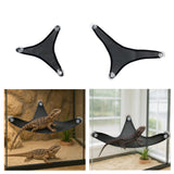 Maxbell Reptile Hammock Mat Reptile Lounger for Geckos Chameleons Little Pet Animals S