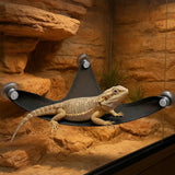 Maxbell Reptile Hammock Mat Reptile Lounger for Geckos Chameleons Little Pet Animals L