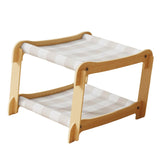 Maxbell 2 Tiered Cat Hammock Bed Trendy 55 Cmx32 Cmx40 cm Home Decor for 1 or 2 Cats