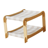 Maxbell 2 Tiered Cat Hammock Bed Trendy 55 Cmx32 Cmx40 cm Home Decor for 1 or 2 Cats