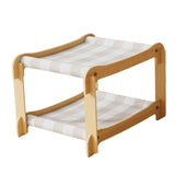 Maxbell 2 Tiered Cat Hammock Bed Trendy 55 Cmx32 Cmx40 cm Home Decor for 1 or 2 Cats