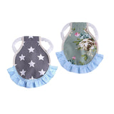 Maxbell Chicken Saddle Elastic Band Pet Vest for Outdoor Activities Rooster Farmyard Flower