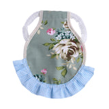 Maxbell Chicken Saddle Elastic Band Pet Vest for Outdoor Activities Rooster Farmyard Flower