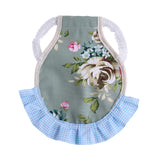 Maxbell Chicken Saddle Elastic Band Pet Vest for Outdoor Activities Rooster Farmyard Flower