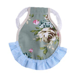 Maxbell Chicken Saddle Elastic Band Pet Vest for Outdoor Activities Rooster Farmyard Flower