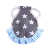 Maxbell Chicken Saddle Elastic Band Pet Vest for Outdoor Activities Rooster Farmyard Five Pointed Star