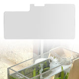 Maxbell Acrylic Aquarium Canopy Convenient Clear for Aquariums without Center Braces 37.15x20cm