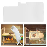 Maxbell Acrylic Aquarium Canopy Convenient Clear for Aquariums without Center Braces 37.15x20cm