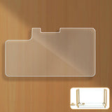 Maxbell Acrylic Aquarium Canopy Convenient Clear for Aquariums without Center Braces 46.5x23cm