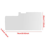 Maxbell Acrylic Aquarium Canopy Clear Anti Jumping Tank Lid for 80 Gallon Aquariums